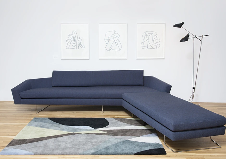 Luminária de chão Doublepod com hastes de aço giratórias e duas opções de cúpulas giratórias 320 grau - foto 1