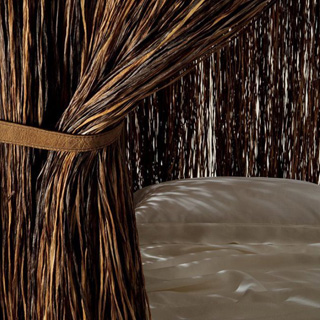 Cama Cabana com estrutura tubular metálica, envernizada e revestida com fios de ráfia sintética antifogo - foto 4