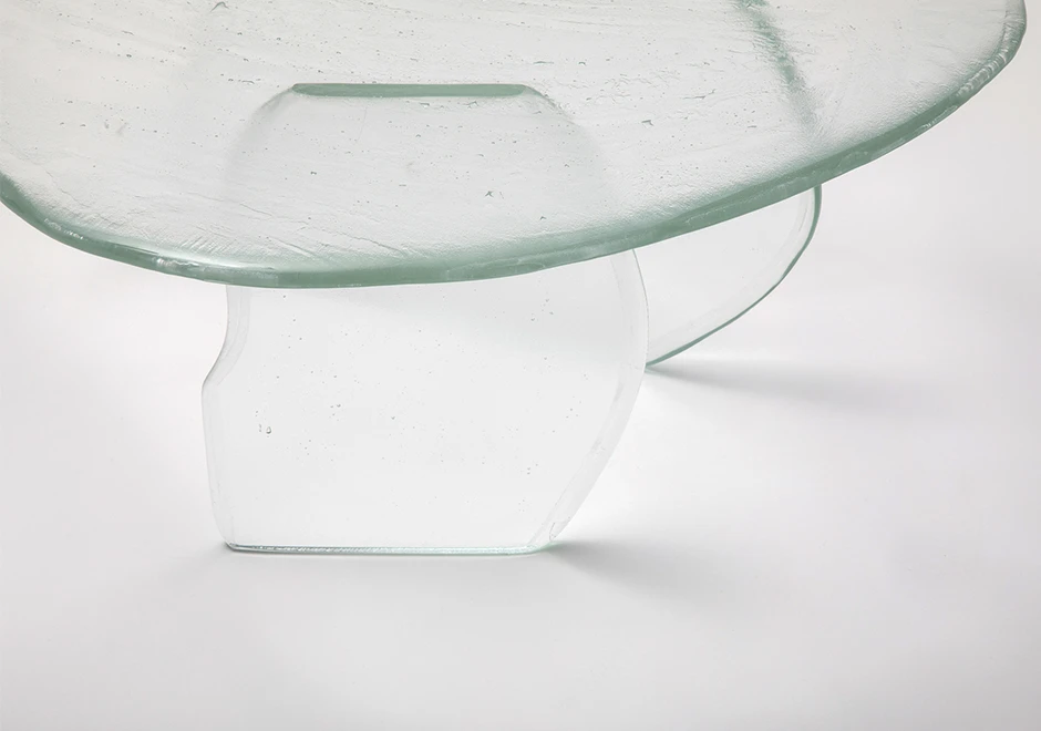 Mesa Morfa NR.02 com estrutura de vidro 15 mm transparente ou colorido - foto 3