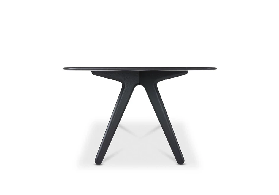 Mesa de jantar Slab em madeira Carvalho natural, preta ou esfumaçada - foto 5