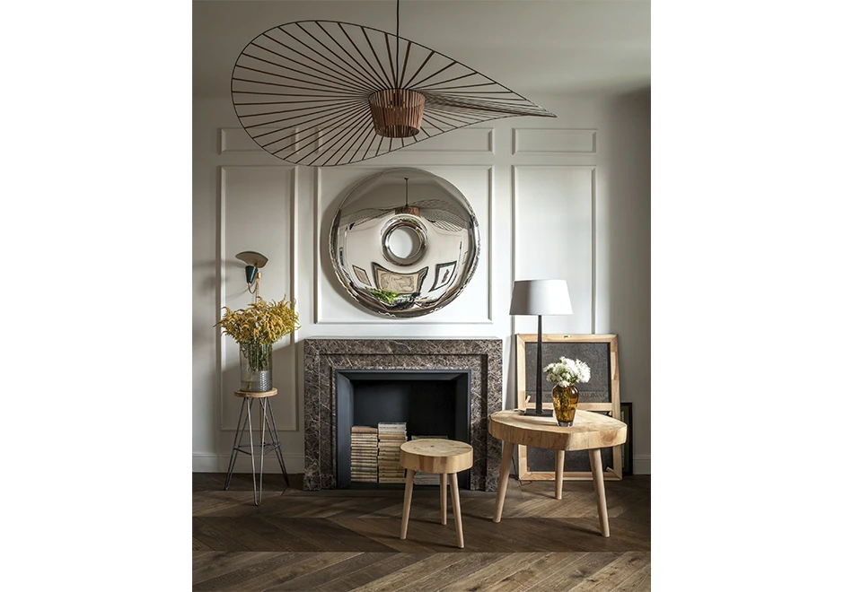 Espelho Rondo em aço inox polido e disponível no tom "natural" e várias cores - foto 2