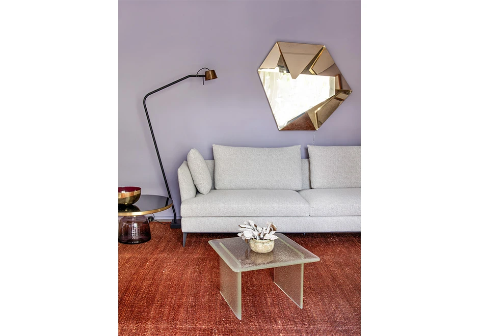 Espelho Kaleidos (Campana) em latão polido e com luz interna - foto 3