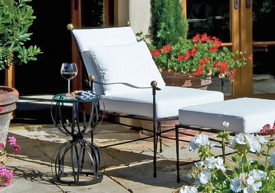 Poltrona externa Amalfi com estrutura de aço inoxidável e pintura eletrostática especial Januscoat - foto5