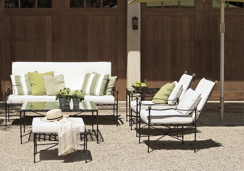 Poltrona externa Amalfi com estrutura de aço inoxidável e pintura eletrostática especial Januscoat - foto6