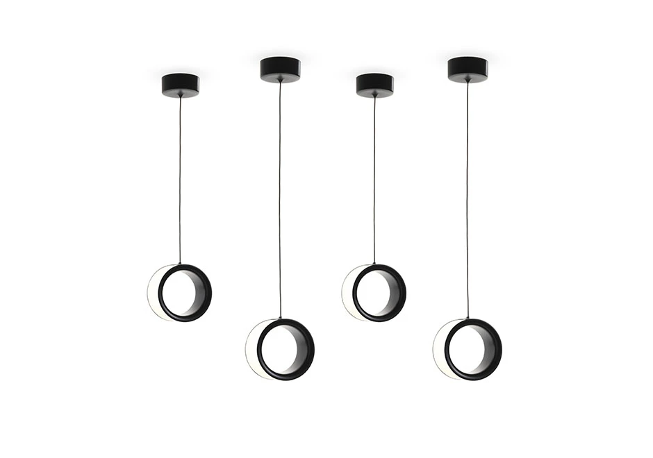 Luminária de teto Lost em plástico ABS pintado, com difusor multi-led - foto 3