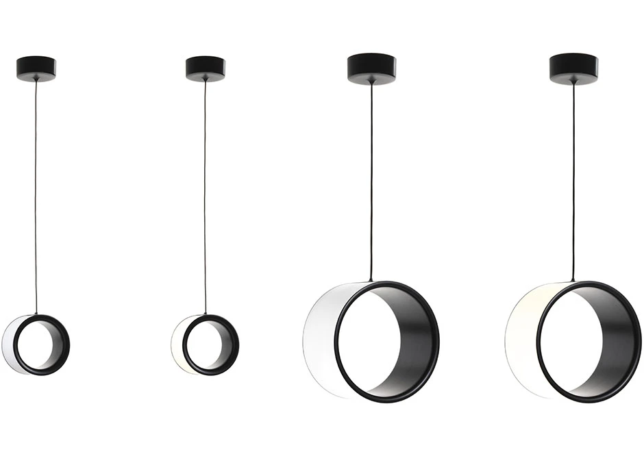 Luminária de teto Lost em plástico ABS pintado, com difusor multi-led - foto 5