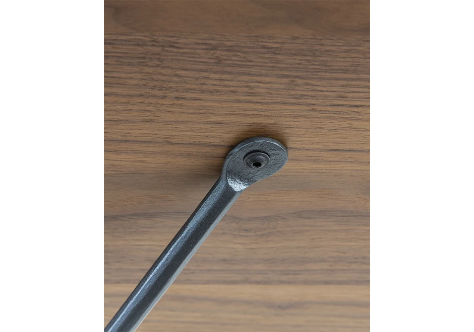 Estante design Officina com prateleiras em MDF folhado Nogueira ou pintado de preto - foto 4