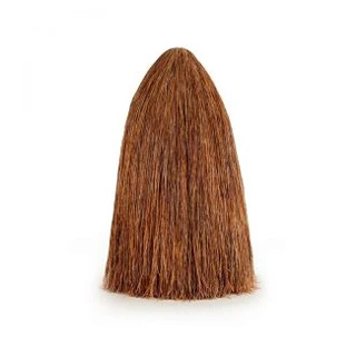 Armário Cabana com estrutura e cinco prateleiras de metal laqueado, revestida por fios de ráfia sintética foto 1