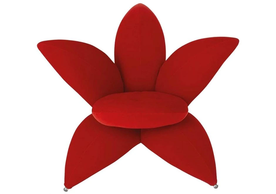 Poltrona assinada GETSUEN com estrutura de aço moldado e pés em latão cromado. Rodas em PLT pintadas de verde. Estofado de espuma de poliuretano e revestido em veludo - foto 2