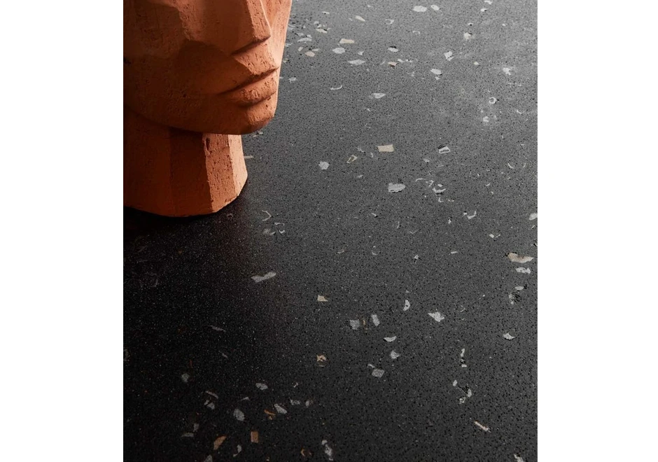 Mesa de jantar Gullwing com estrutura de metal e tampo em madeira, argila, mármore ou cerâmica - foto 5