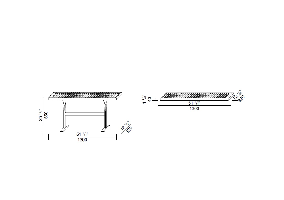Revisteiro Booken com estrutura de madeira de alta qualidade - medidas