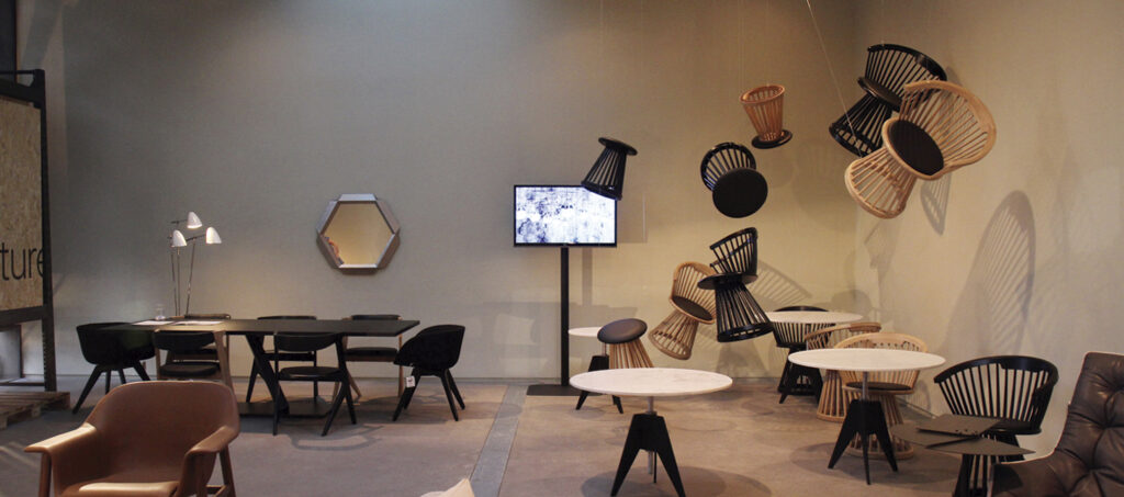 Ambientação evento Tom Dixon