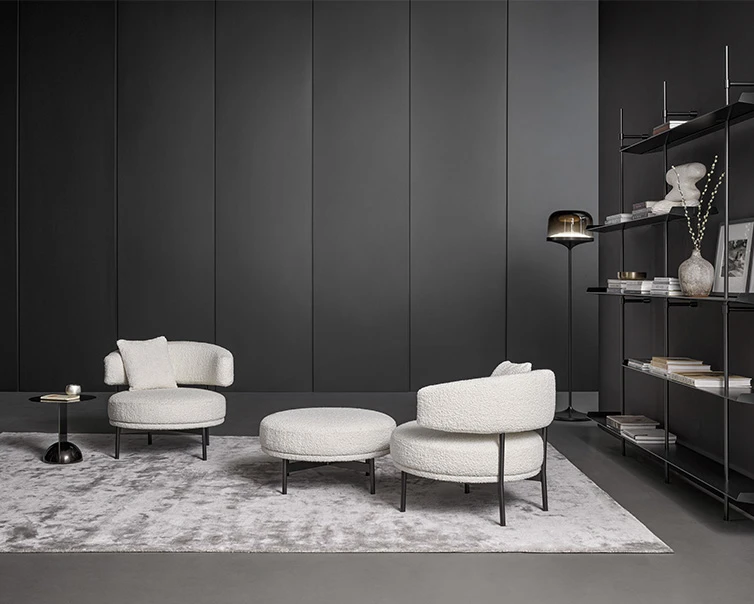 Ambientação peças da marca Bonaldo