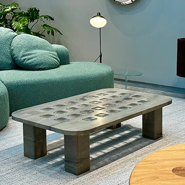 Mesa de centro Quadrícula ambientada
