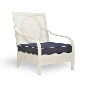 Poltrona outdoor Savannah com estrutura em alumínio e pintura especial Januscoat