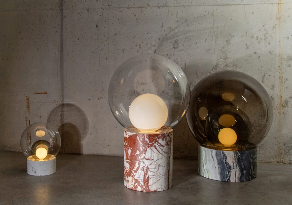Luminárias Boule, por Sebastian Herkner para a Magis Design