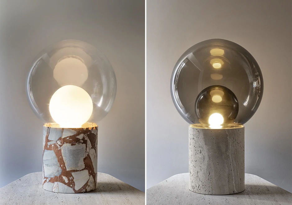 Luminárias Boule, por Sebastian Herkner para a Magis Design