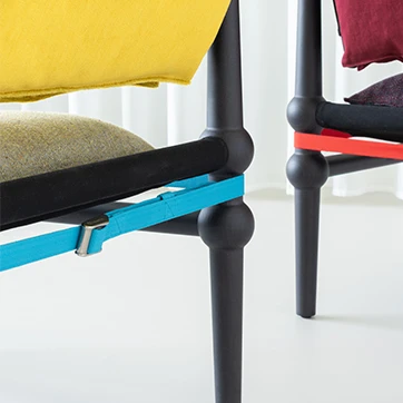 Detalhe da poltrona Twain, Magis Design, designer Konstantin Grcic