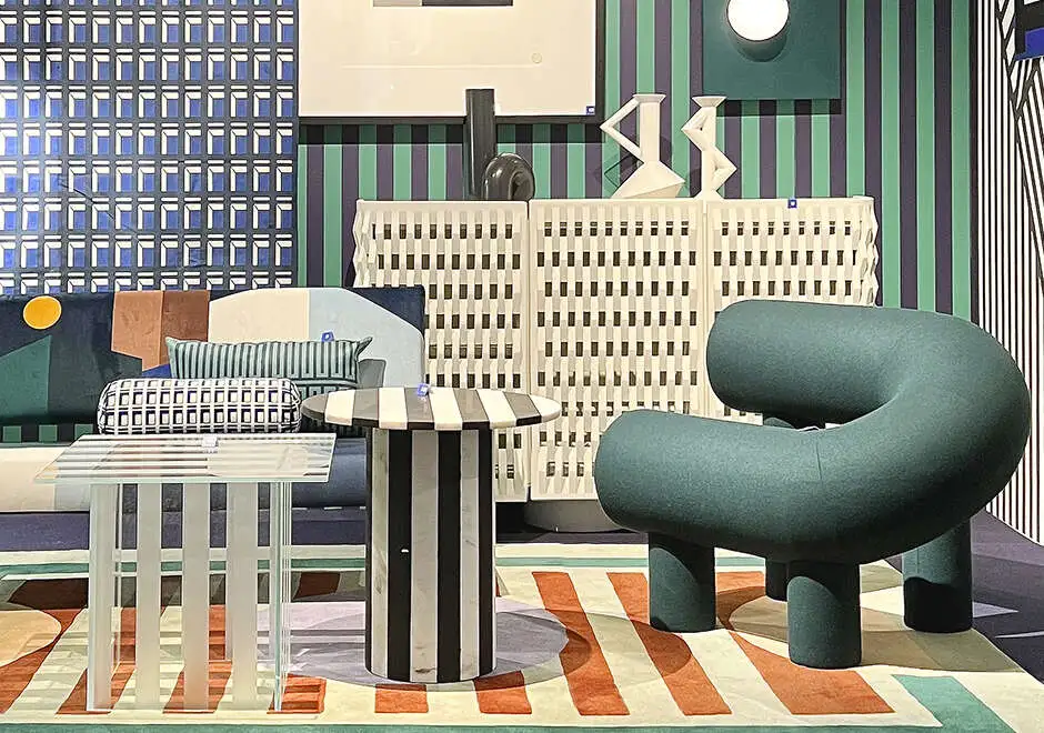 Poltrona Umi ambientada, da marca Woo Furniture, design do ucraniano Rostislav Sorokoviy