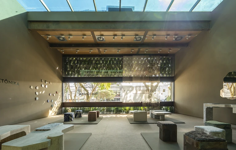 Lançamento da coleção Tektônika da Suite Arquitetos, na Firma Casa, ambientação geral.