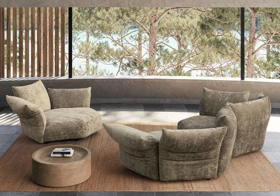 Sofá Standard Outdoor na varanda coberta