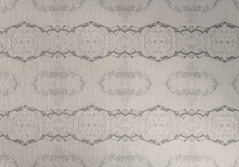 O tecido Amazônia da Fio, da Coleção Biomas, nas cores beige e cinza.