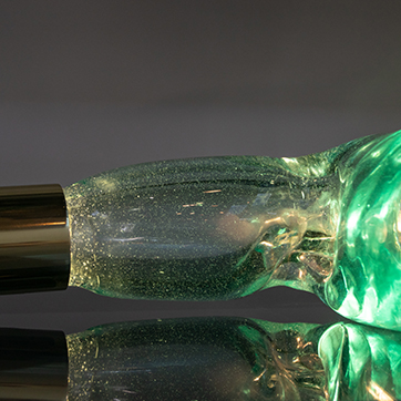 Detalhes da luminária de mesa Sólido Etéreo 02