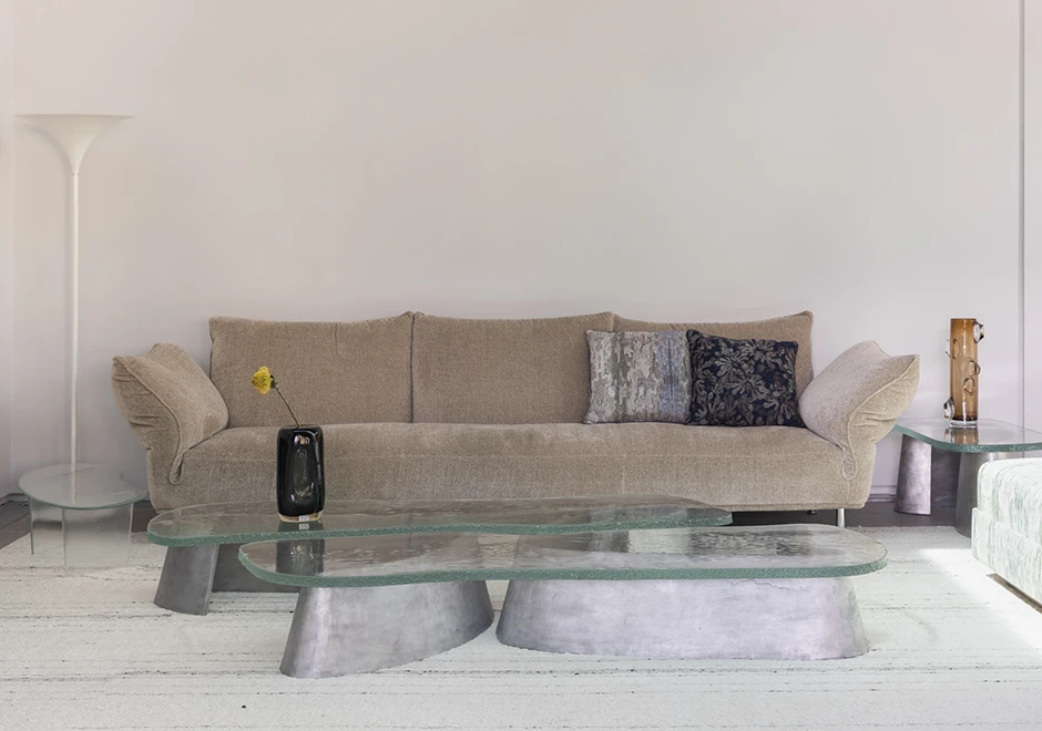 Mesa de centro Wedge ambientada