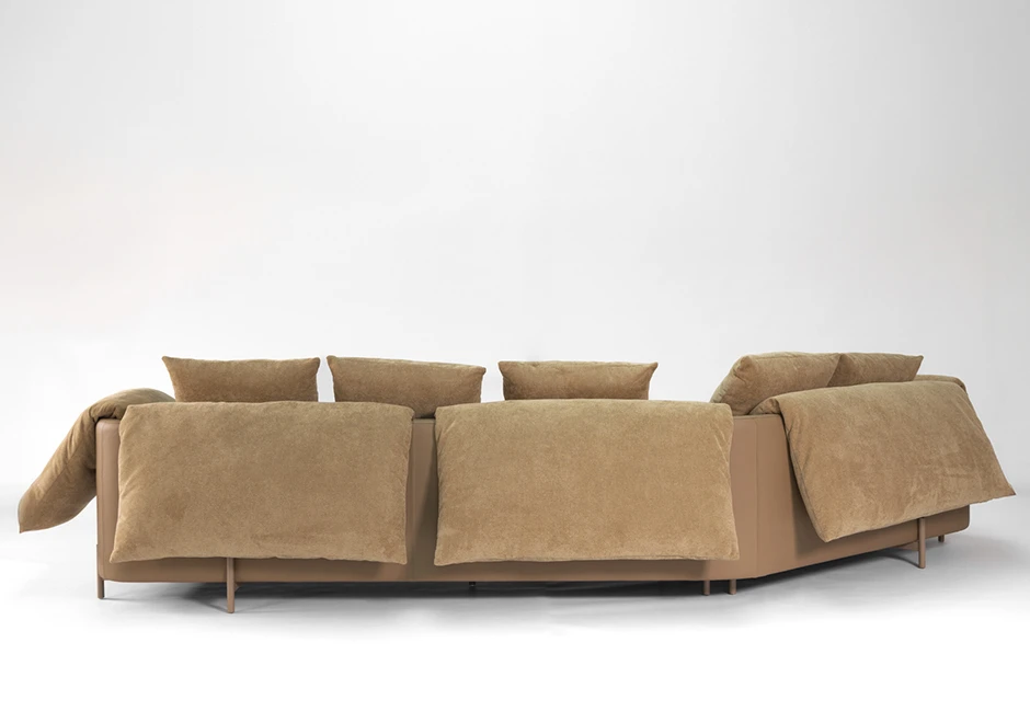 Sofá Catarina visto de costas