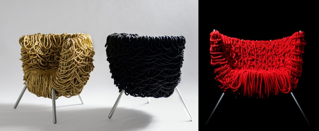 Poltrona Vermelha, dos Irmãos Campana para a Edra, na trajetória da marca com a Firma Casa no Brasil