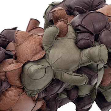 Banquete Teddy Bear Leather